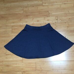 NWOT Forever 21 Navy Blue Skater Skirt